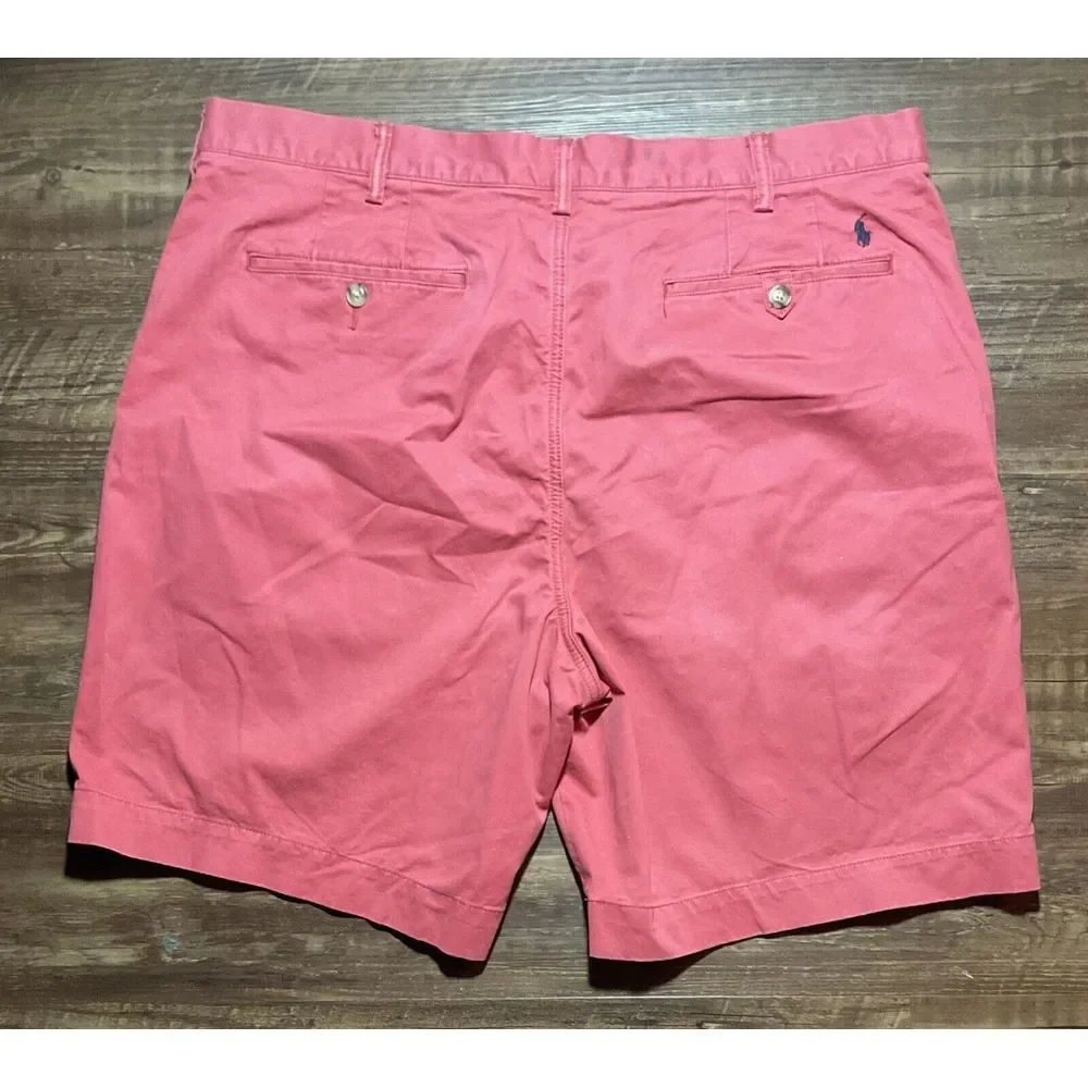 Polo Ralph Lauren Chinos‎ Men's Size 40 X 9 Salmon Classic Fit Shorts